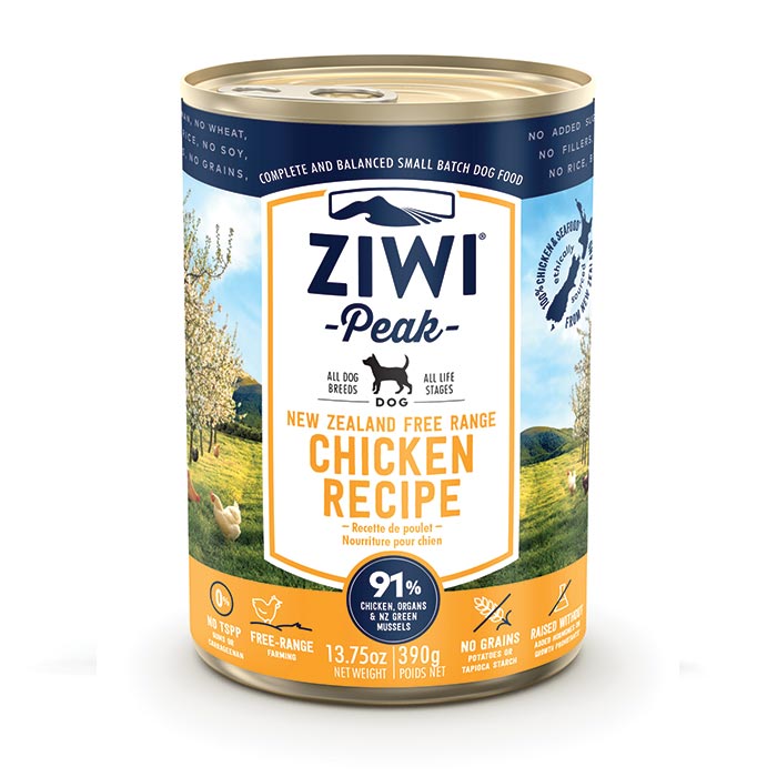 Ziwi Peak Canned Dog Food Chicken 390gm Pet Essentials Rototuna Hamilton