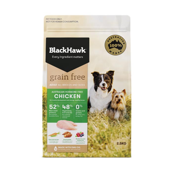 Black Hawk GrainFree Chicken Adult Dog Pet Essentials Rototuna Hamilton