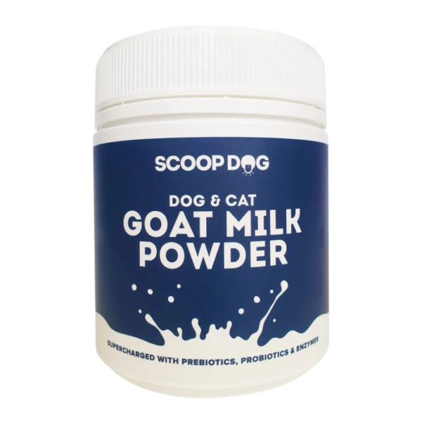 Scoop Dog Goat Milk Powder 200gm Pet Essentials Rototuna Hamilton