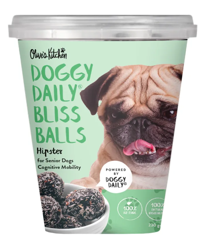 Olive's Kitchen Doggy Daily Bliss Balls- Hipster