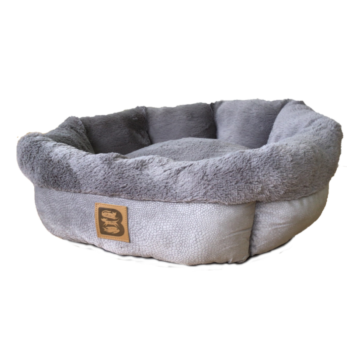 Cozy Round Bed 53cm- Grey