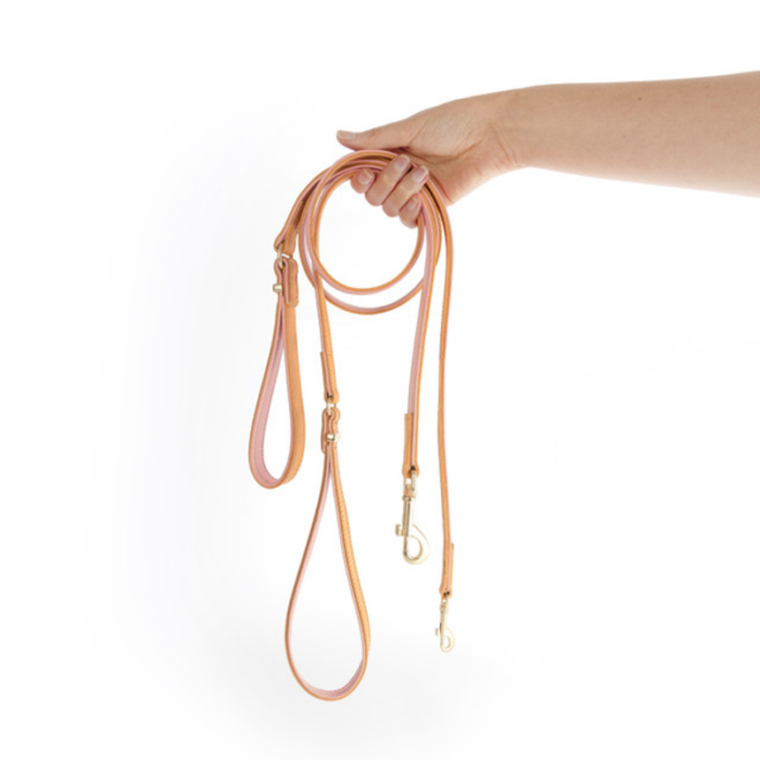 EzyDog Oxford Blush Leather Lead - Image 3