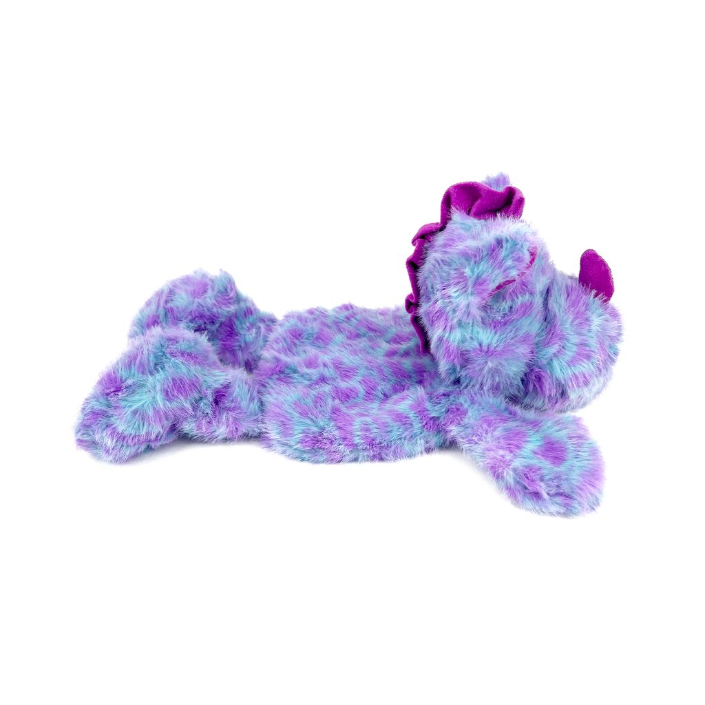 Snuggle Friends Flatties- Purple Rhino - Image 2