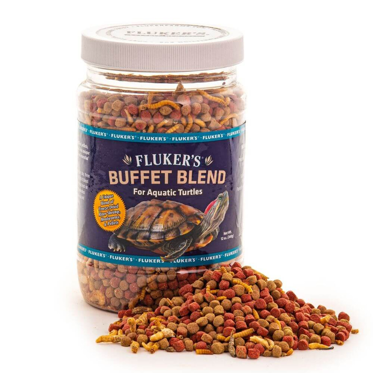 Fluker's Buffet Blend for Aquatic Turtles 231gm - Image 2