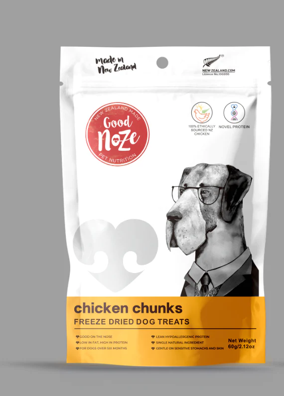 Good Noze Freeze Dried Chicken Chunks 60gm