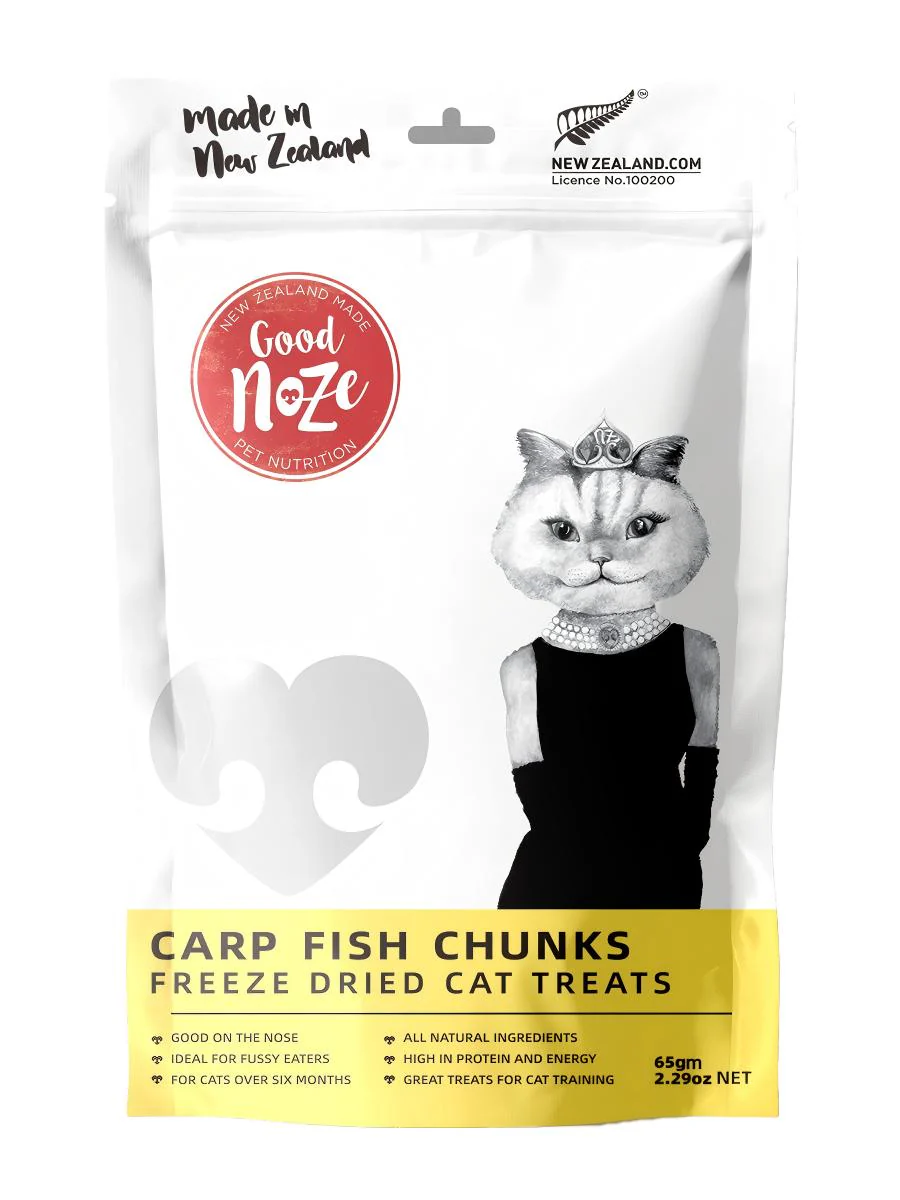 Good Noze Freeze Dried Carp Fish Chunks 65gm